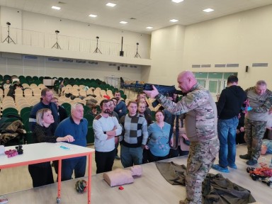 Занятие по программе ОБЗР — фото